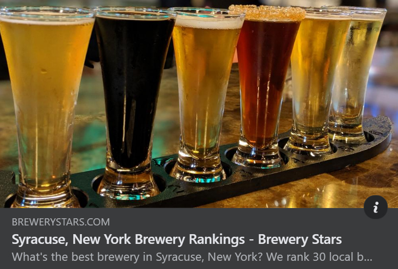 Brewery Stars rating